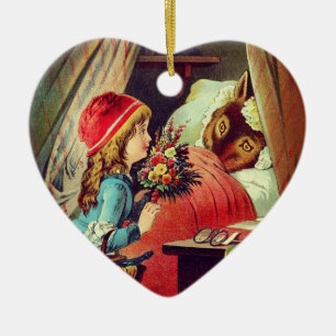 Little Red Riding Hood - Grimm Ceramic Ornament