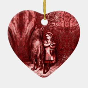 Little Red Riding Hood - Grimm Ceramic Ornament