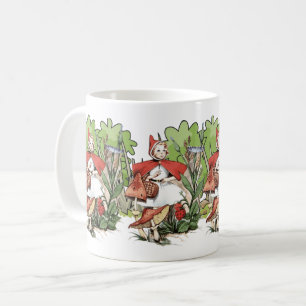 Little Red Riding Hood in the Woods - Fairytale  Coffee Mug