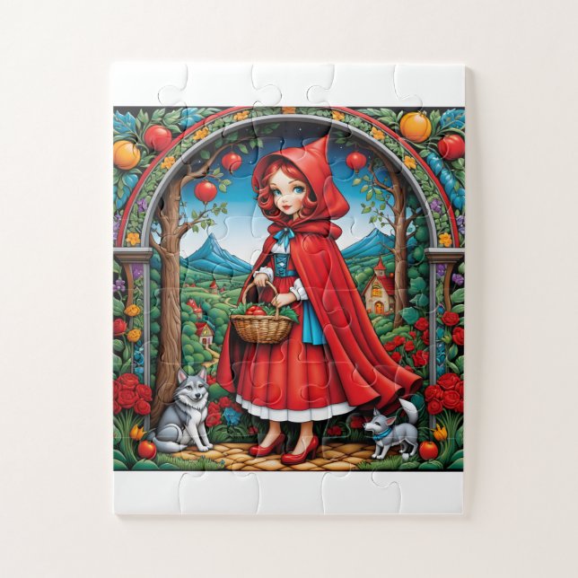 Little Red Riding Hood  Jigsaw Puzzle (Vertical)