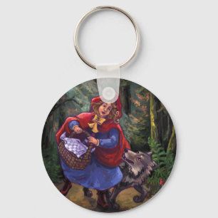 Little Red Riding Hood Key Ring