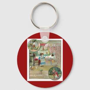 Little Red Riding Hood Key Ring