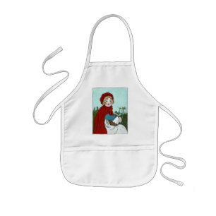 Little Red Riding Hood Kids Apron