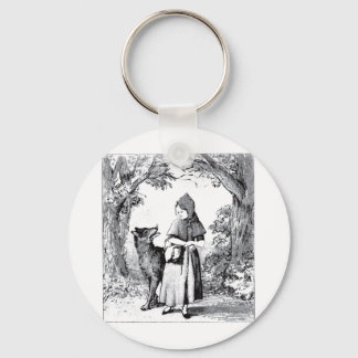 little-red-riding-hood-pictures-3 key ring