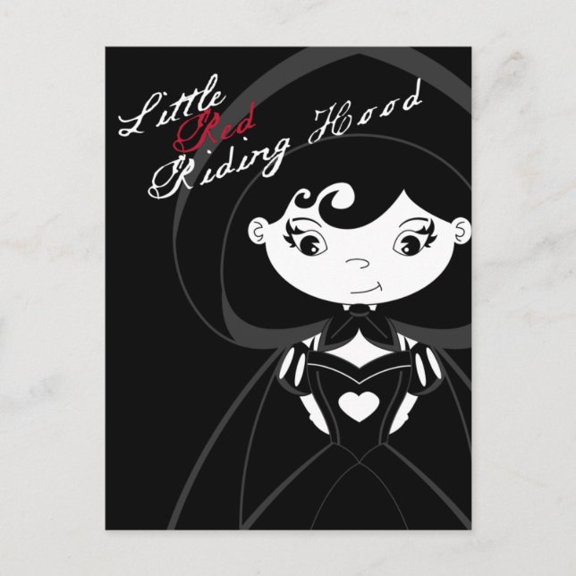 Little Red Riding Hood Postcard (Front)