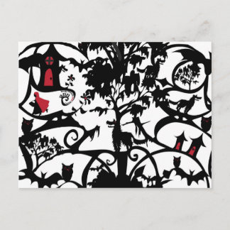 Little Red Riding Hood Postcard