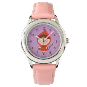 Little Red Riding Hood Story Girls Personalised Watch