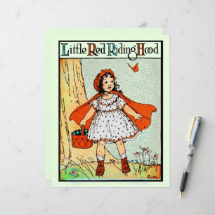 Little Red Riding Hood Vintage Cute
