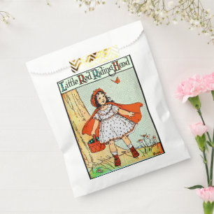 Little Red Riding Hood Vintage Cute Favour Bag