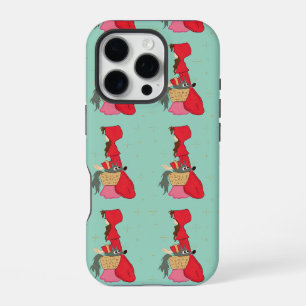 Little Red Riding Hood with Wolf in Basket iPhone 16 Pro Case