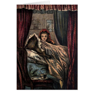 Little Red Riding Hood Wolf in Grandmother's Bed