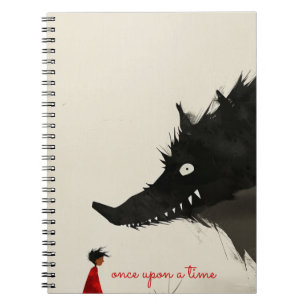 Little Red Riding Hoos & the Evil Wolf Notebook