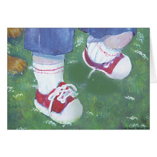 Little Red Sneakers