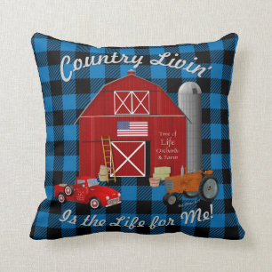 Little Red Truck - Country Livin' Cushion