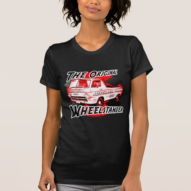Little Red Wagon design T-Shirt (Front)
