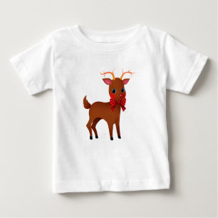 Little Reindeer Baby T-Shirt
