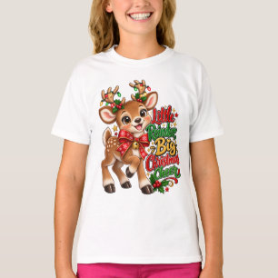 Little Reindeer Christmas Cheer T-Shirt