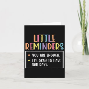 Little Reminder Mental Health Counsellor 1 Card