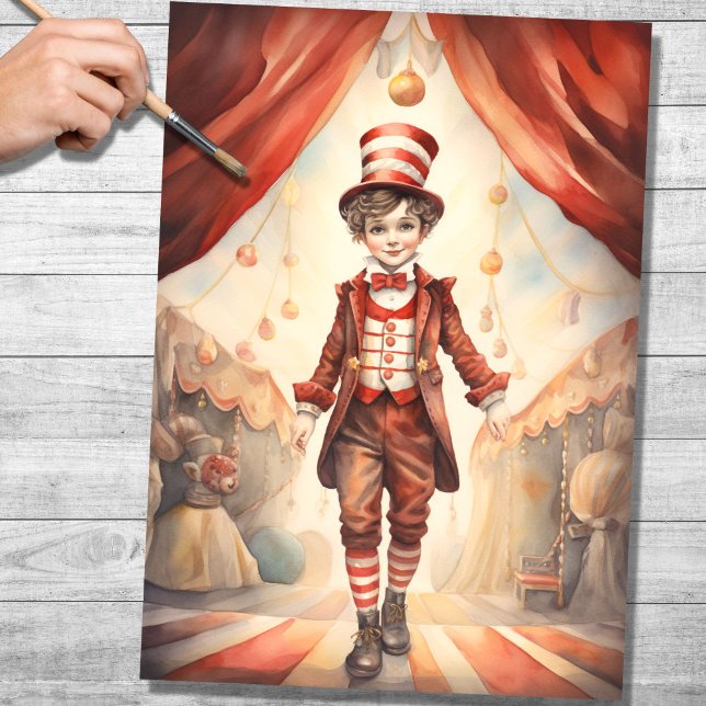 Little Ringmaster 6 Decoupage Paper (Creator Uploaded)