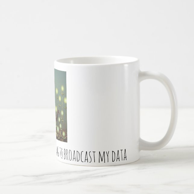 little robot mug (Right)