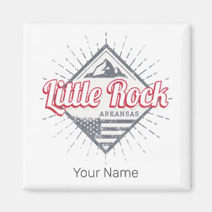 Little Rock Arkansas City United States USA Design Magnet
