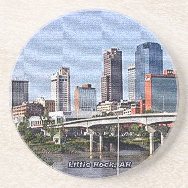 Little Rock, Arkansas Coaster (Front)