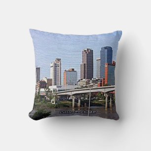 Little Rock, Arkansas Cushion