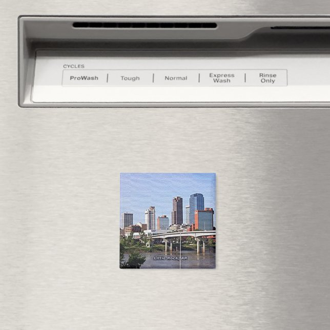 Little Rock, Arkansas Magnet (In Situ (Dishwasher))