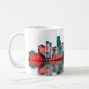 Little Rock Arkansas Skyline Coffee Mug