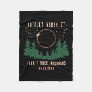 Little Rock Arkansas Totally Worth It 2024 Solar E Fleece Blanket