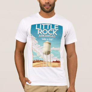 Little Rock Arkansas travel poster T-Shirt