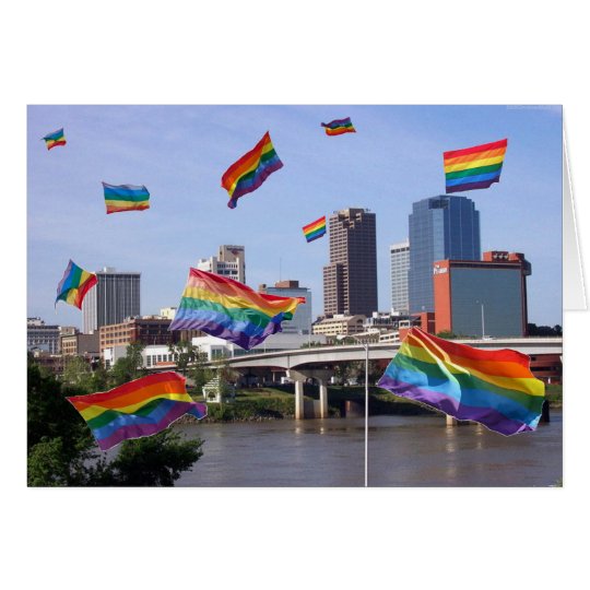 Little Rock Flying Pride Card