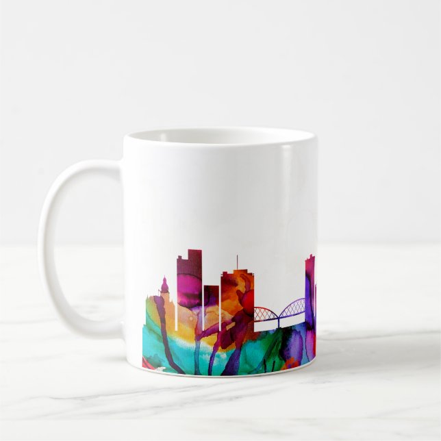 Little Rock Skyline Coffee Mug (Left)