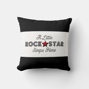 Little Rock Star Rocker Kid Rock and Roll Baby Cushion