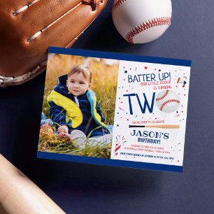 Little Rookie Baseball Budget Photo 2nd Birthday