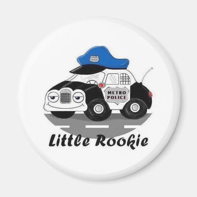 Little Rookie Magnet (Front)