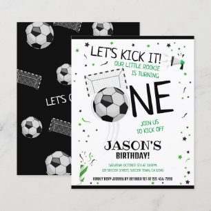 Little Rookie Soccer Budget 1st Birthday
