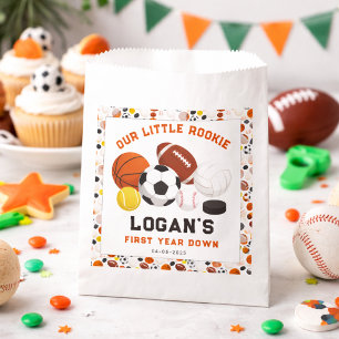 Little Rookie Sports 1st Birthday Party   All-Star Favour Bag