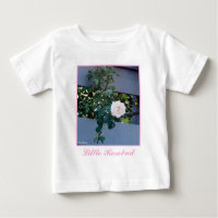 'Little Rosebud' Pink Rose Infant T-shirt