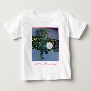 'Little Rosebud' Pink Rose Infant T-shirt