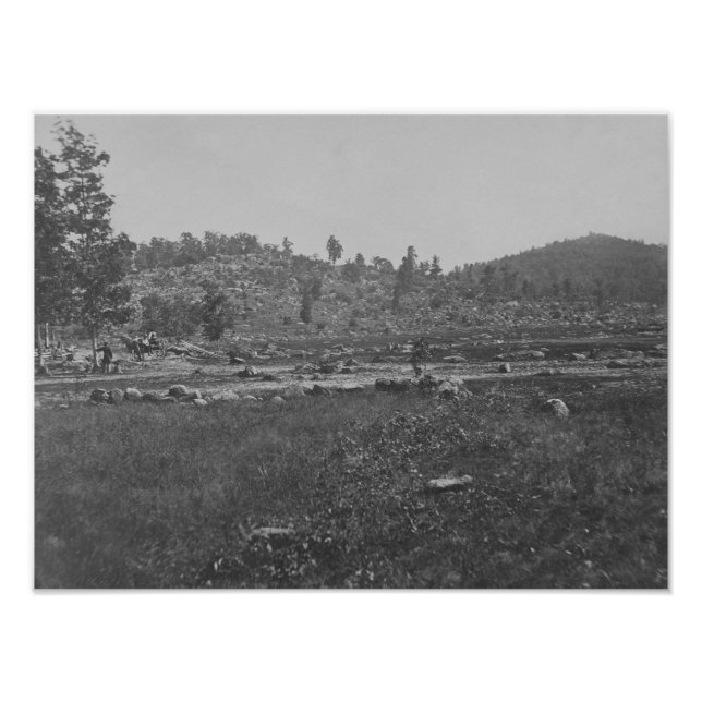 Little Round Top - 1863 Photo Print (Front)
