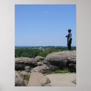 Little Round Top Panorama 6 Poster