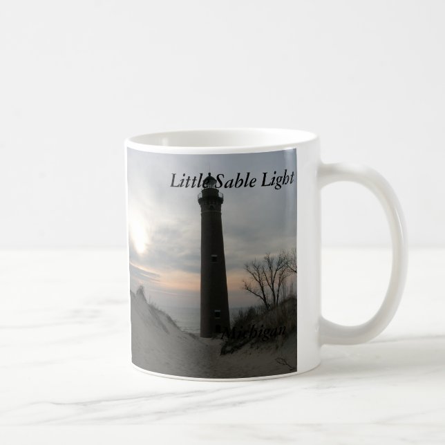 Little Sable Light,  MI Mug (Right)