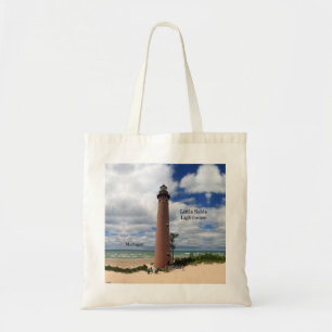 Little Sable Lighthouse tote bag