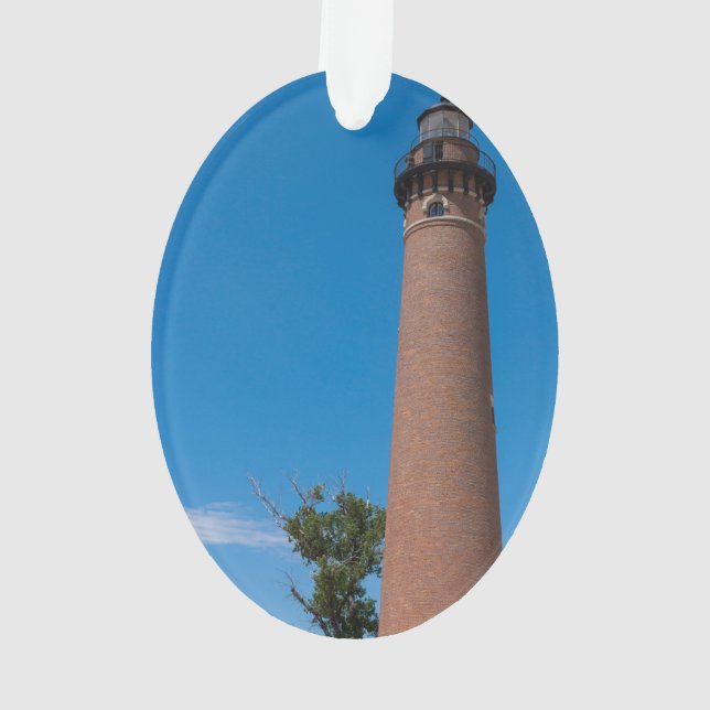 Little Sable Point Light Ornament (Back)