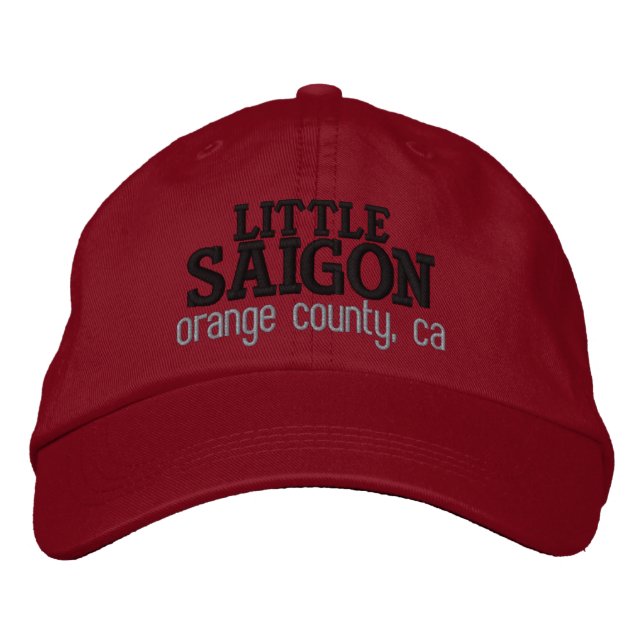 Little Saigon, Orange County, CA Embroidered Hat (Front)