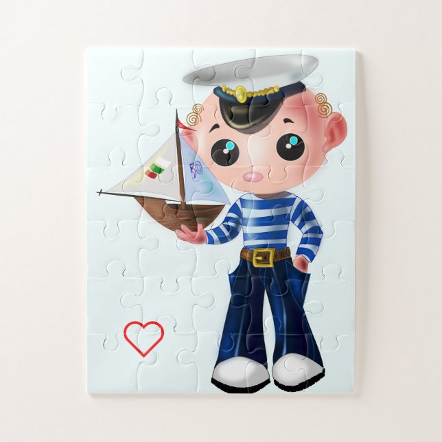 Little Sailor Jigsaw Puzzle (Vertical)