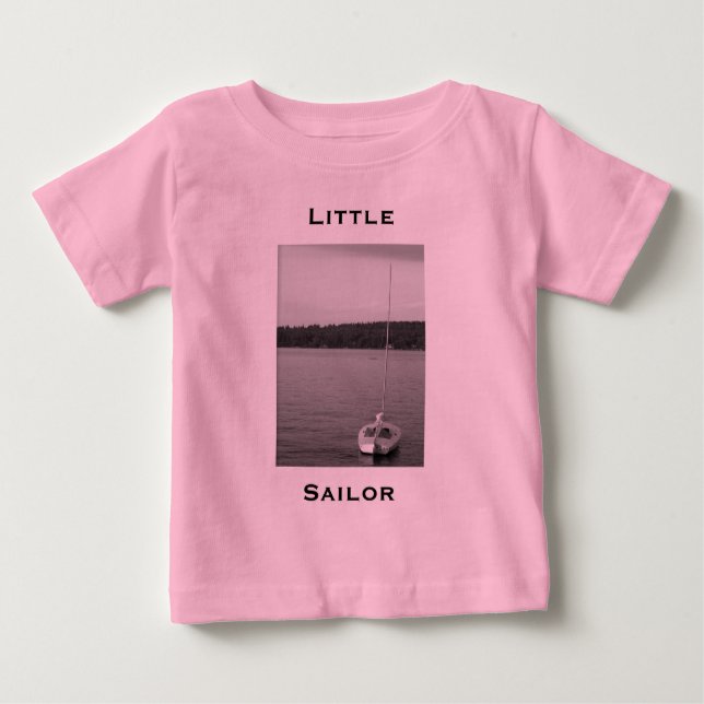 Little Sailor Organic Baby T-Shirt (Front)
