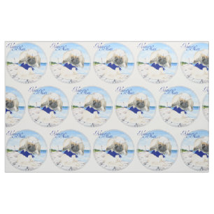 Little Sailor Pekingese Fabric
