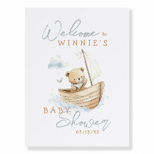 Little Sailor Teddy Bear Welcome Baby Shower